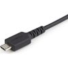 StarTech Secure Charging USB-A 2.0 -> USB-B 2.0 micro M/M töltőkábel 1m fekete