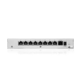   Zyxel USG FLEX100 H Series, 7 Gigabit user-definable ports, 1*1G PoE+, 1*USB (de