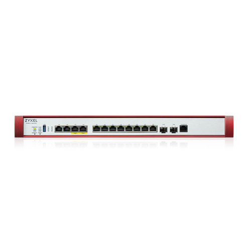 Zyxel USG FLEX700 H Series, User-definable ports with 2*2.5G, 2*10G( PoE+) & 8*1