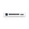 Ubiquiti Enterprise Layer 3, PoE switch with (8) 2.5GbE, 802.3at PoE+ RJ45 ports and (2) 10G SFP+ ports