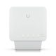 Ubiquiti network switch, 5 RJ45 Gigabit Ethernet ports, 1 PoE input and 4 PoE output links