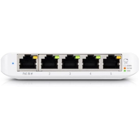 Ubiquiti UniFi Switch, 5x gigabit RJ45 port, kompakt, USB Type-C csatlakozó