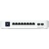 Ubiquiti USW-Pro-8-PoE-EU An 8-port, Layer 3 switch with PoE+ and PoE++ output. Can power devices with up to 120W, with a power consumption of 30W (Excluding PoE output)