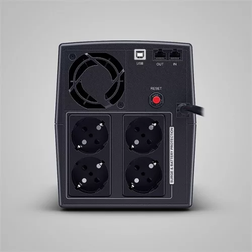 CYBERPOWER UPS UT1500EG (4 aljzat) 1500VA 900W, 230V szünetmentes tápegység LINE-INTERACTIVE