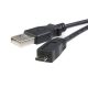 StarTech USB-A 2.0 -> USB-B 2.0 micro M/M adatkábel 3m fekete