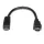 StarTech Lightning -> USB-B 2.0 mini M/F adapter 0.15m fekete