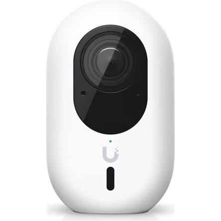 Ubiquiti UVC-G6-INS-W Plug-and-play, 4K WiFi-connected camera with a 1/1.8" 8MP image sensor, Multi-TOPs AI Engine, and two-way audio