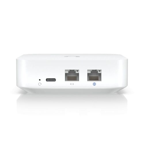 UBIQUITI Gateway Lite; Up to 10x routing performance increase over USG; Managed with a CloudKey, Official UniFi Hosting, or UniFi Network Server; (1) GbE WAN port; (1) GbE LAN port; Compact fo...