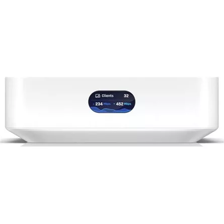 Ubiquiti UX-EU UniFi Cloud Gateway and WiFi 6 access point that runs UniFi Network. Powers an entire network or simply meshes as an access point Built-in WiFi6 (2x2 MIMO), 140 m² (1,500 ft²) s...