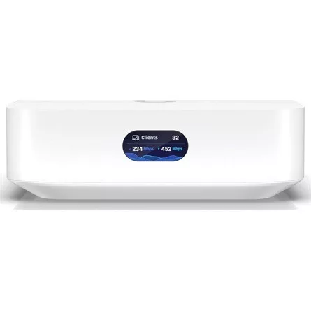 Ubiquiti UX-EU UniFi Cloud Gateway and WiFi 6 access point that runs UniFi Network. Powers an entire network or simply meshes as an access point Built-in WiFi6 (2x2 MIMO), 140 m² (1,500 ft²) s...