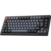Keychron V1 Max Bluetooth / vezeték nélküli magyar Gateron Jupiter Banana mechanikus billentyűzet fekete-kék