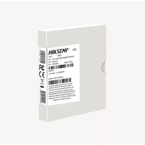 HIKVISION PCC HIKSEMI SSD 2.5" SATA3 128GB V310 NVR/DVR kompatibilis (HIKVISION)