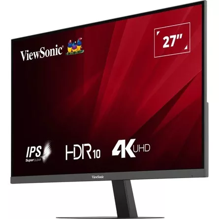 ViewSonic Monitor 27" - VA2708-4K-HD (IPS, UHD, 4ms, 250cd/m2, HDMI, DP, VESA)