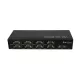 Rainbow VGA+audio mátrix, 4in-4out, infra, RS232