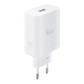   REALME SUPERVOOC hálózati töltő USB aljzat (45W, gyorstöltő) FEHÉR (Gigapack csomagolás)