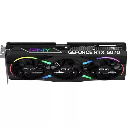 PNY GeForce RTX 5070 ARGB EPIC-X Overclocked Triple Fan 12GB GDDR7 192-bit grafikus kártya