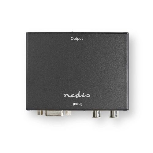 Nedis VCON3454AT (converter) VGA konverter, VGA bemenet, HDMI kimenet 1080p | 1,65 Gbps, aktív eszköz