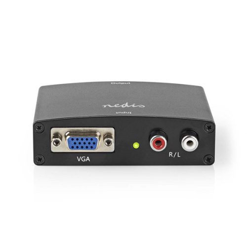 Nedis VCON3454AT (converter) VGA konverter, VGA bemenet, HDMI kimenet 1080p | 1,65 Gbps, aktív eszköz