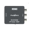 Nedis VCON3456AT (converter) videó konverter, 3 xRCA bemenet - HDMI kimenet 1080p, 1,65 Gbps