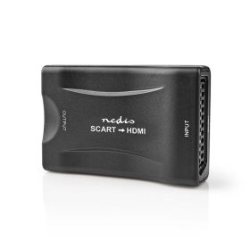   Nedis VCON3463BK (converter) videó konverter, SCART bemenet, HDMI kimenet 1080p