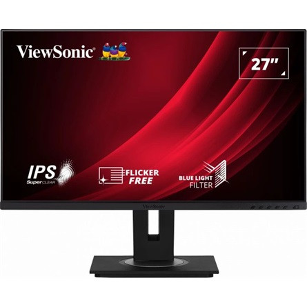 ViewSonic VG2748A SuperClear 27" IPS LED monitor fekete-ezüst