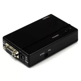 StarTech VGA -> RCA S-Video F/F konverter fekete