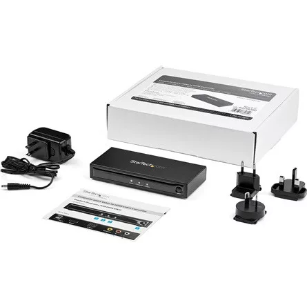 StarTech S-Video 3db composite -> HDMI F/F adapter fekete 720p