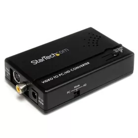 StarTech S-Video composite -> VGA F/F konverter fekete