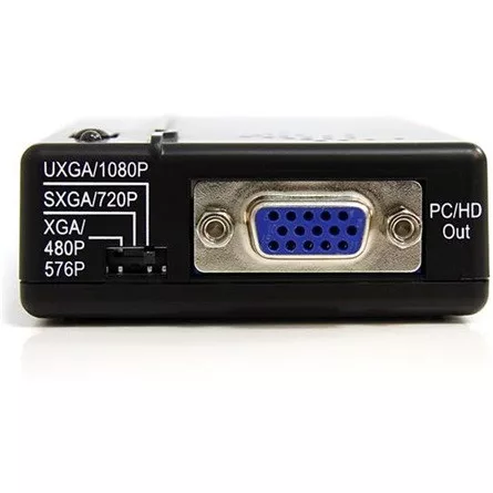 StarTech S-Video composite -> VGA F/F konverter fekete