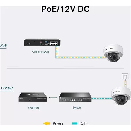 TP-Link VIGI C240I Dome smart home kültéri IP kamera IK10 IP67