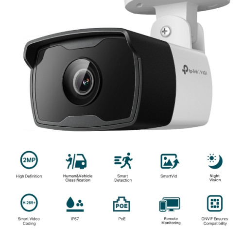 TP-LINK VIGI C320I(2.8mm) 2MP Outdoor Bullet Network Camera