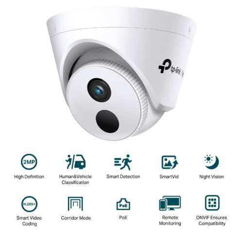 TP-LINK VIGI C420I(2.8mm) 2MP Turret Network Camera