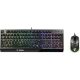 MSI VIGOR GK30 COMBO BLACK USB cseppálló magyar gaming Plunger membrán billentyűzet + egér fekete