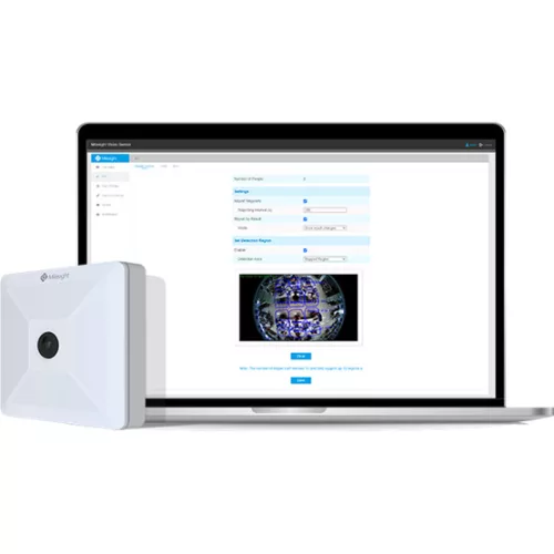 Milesight AI terület-foglaltság ellenőrző szenzor, LoRAWAN