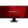 ViewSonic 34" 21:9, 3440 x 1440, SuperClear® IPS LED, 4 ms, 2 HDMI, DisplayPort,