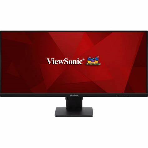 ViewSonic 34" 21:9, 3440 x 1440, SuperClear® IPS LED, 4 ms, 2 HDMI, DisplayPort,