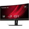 ViewSonic Mon ViewSonic 34" VG3456C 3440x1440 USB-C 100Hz - 1500R - VA