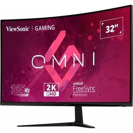 ViewSonic Mon ViewSonic 32" VX3218C-2K 2560x1440 165Hz FreeSync Premium - 1500R - VA