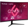 ViewSonic VX3218C-2K 31.5" ívelt VA LED gaming monitor fekete 165Hz FreeSync Premium