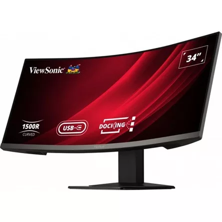 ViewSonic Mon ViewSonic 34" VG3419C 3440x1440 USB-C 120Hz FreeSync Premium - 1500R - VA