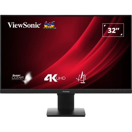 ViewSonic VG3208-4K 31.5" VA LED monitor fekete