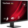 ViewSonic VG3208-4K 31.5" VA LED monitor fekete