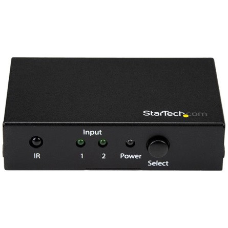 StarTech 2-portos HDMI switch fekete 4K 60Hz