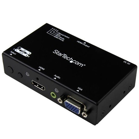 StarTech 2 portos HDMI switch +VGA 