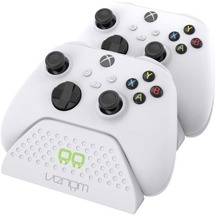 VENOM XBOX Series S/X Kiegészítő 2db akkumulátor + 3m Töltő kábel Fehér, VS2872