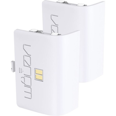 VENOM XBOX Series S/X Kiegészítő 2db akkumulátor (1100mAh) + 3m Töltő kábel Fehér, VS2874
