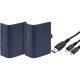 VENOM XBOX Series S/X Kiegészítő 2db akkumulátor (1100mAh) + 3m Töltő kábel Fekete, VS2883