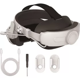   VENOM Meta Quest 2 & 3 Kiegészítő Univerzális headset pánt és 5000 mAh akkumulátor csomag, VS4209