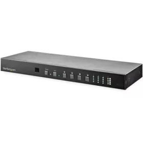   StarTech 4X4 HDMI MATRIX SWITCH W/AUDIO REMOTE ETHERNET CONTROL 4K 60HZ