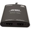 Aten VS82H-AT 2-portos HDMI video splitter fekete (HDMI2.0: 4K@60Hz)